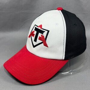AT Homeplate Snap Back Hat Cap White Baseball Outdoor Athletic Sports Dad Mens